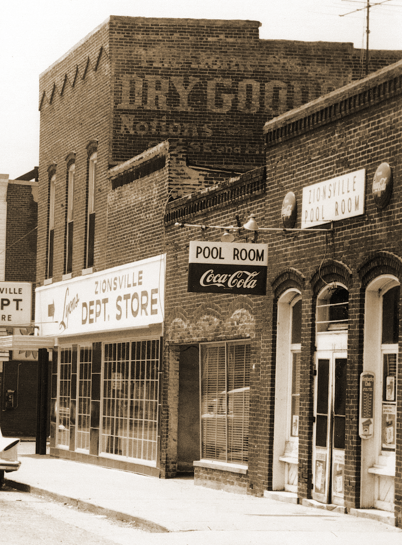 Century Structure Main Street Zionsville, Indiana